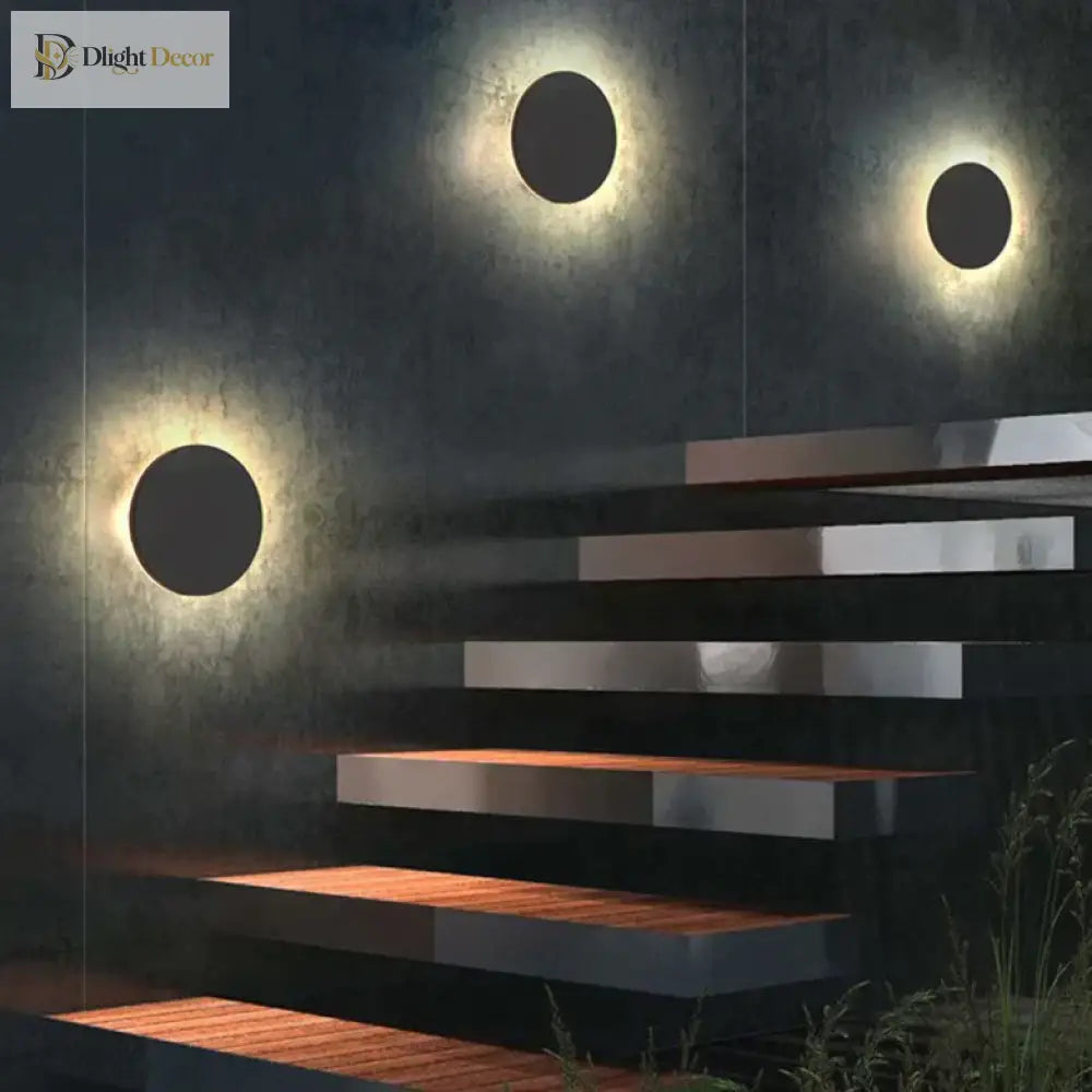 Cassandra’s Waterproof Square And Round Wall Lamps - Contemporary Outdoor Lighting