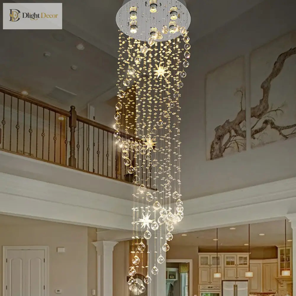 Celeste’s Sparkling Symphony: A Modern Masterpiece For Your Ceiling