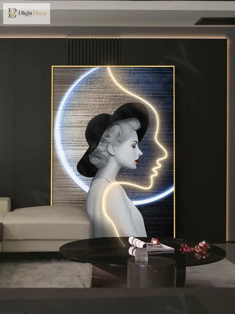 Dlight Decor Ceramic Art Wall Lamp for Interiors Wall Art