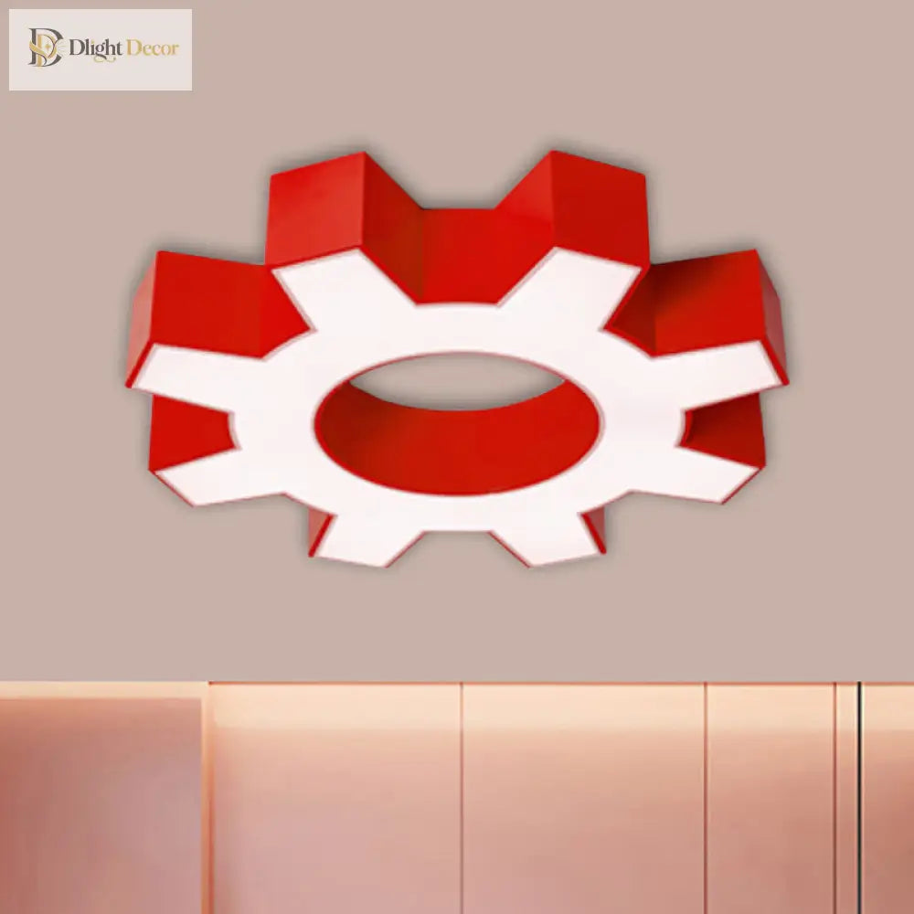 Charlie’s Gear Ceiling Light: Fun And Functional