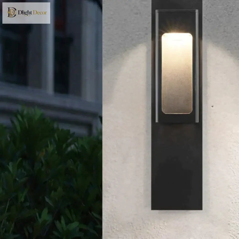 Charlotte’s Ip67 Waterproof Outdoor Led Wall Light With Motion Sensor - Stylish Garden And Porch