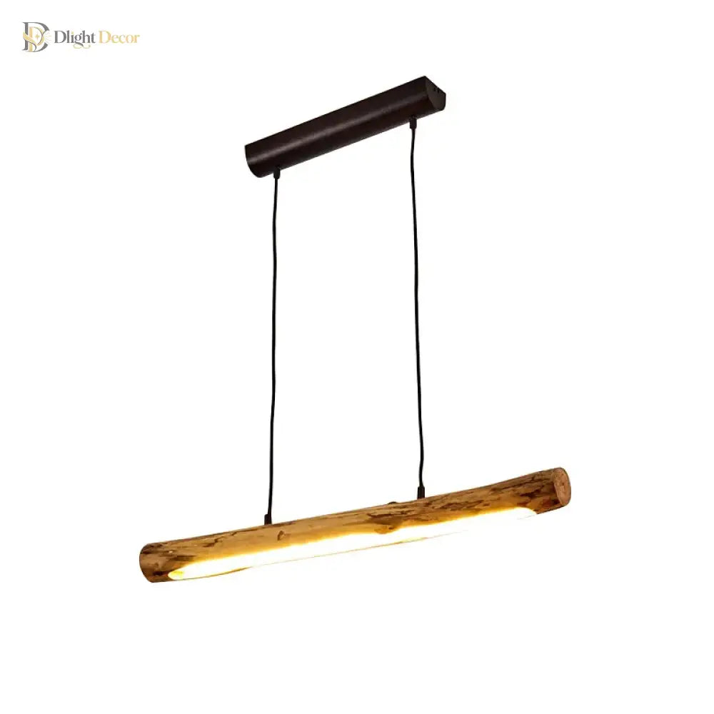 Chic Black Walnut Pendant Lights - Minimalist Wood Lighting For Dining Tables Kitchens And Home
