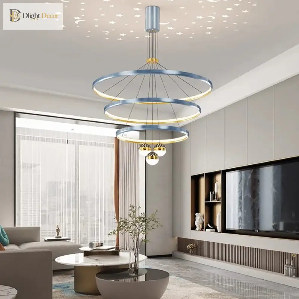 Chic Nordic Dining Room Chandelier - Stylish Ceiling Lamp For Indoor Lighting Pendant Light