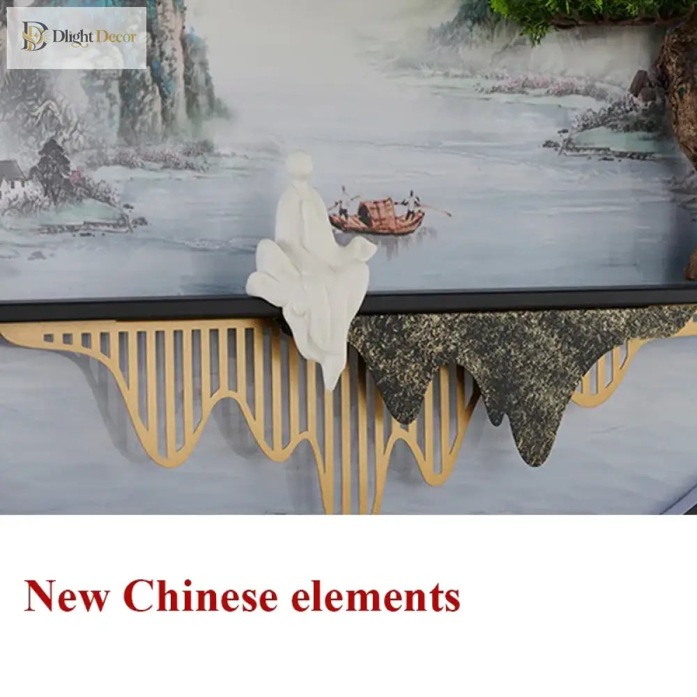 Dlight Decor Chinese Landscape LED Wall Glow Wall Art