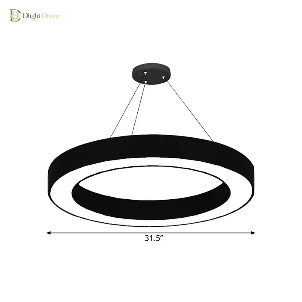 Circle Led Pendant Light Kit: Minimalist Elegance Meets Modern Functionality
