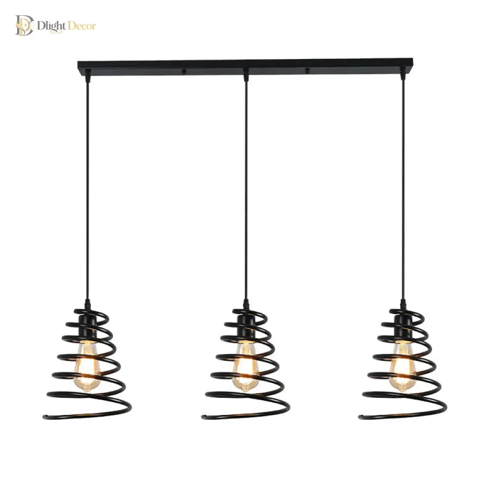 Clara’s Industrial Chic 3 - Light Pendant Light