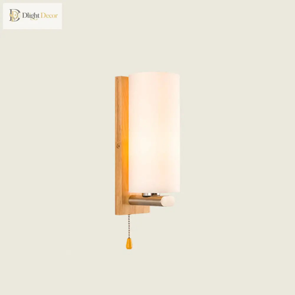 Clara’s Wall - Mounted Reading Light With Elegant Glass Shade
