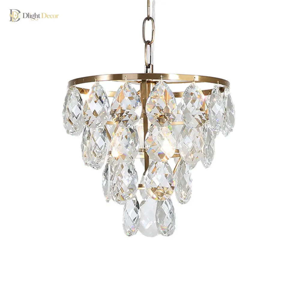 Clara’s Modern Teardrop Pendant: Add A Touch Of Sparkling Elegance