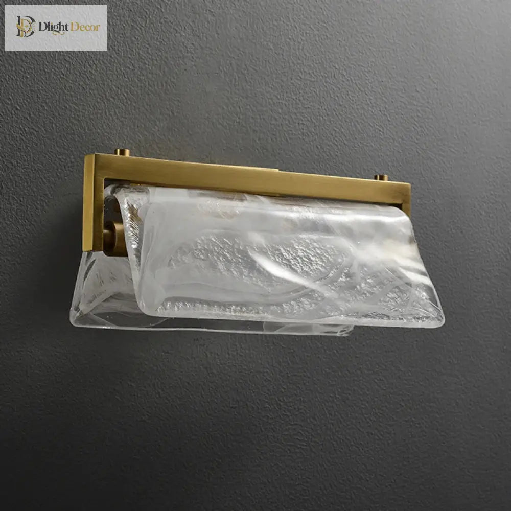 Cloud Mist Post - Modern Design Wall Lamp - Copper Luxury Lighting For Living Rooms Bedrooms And Tv