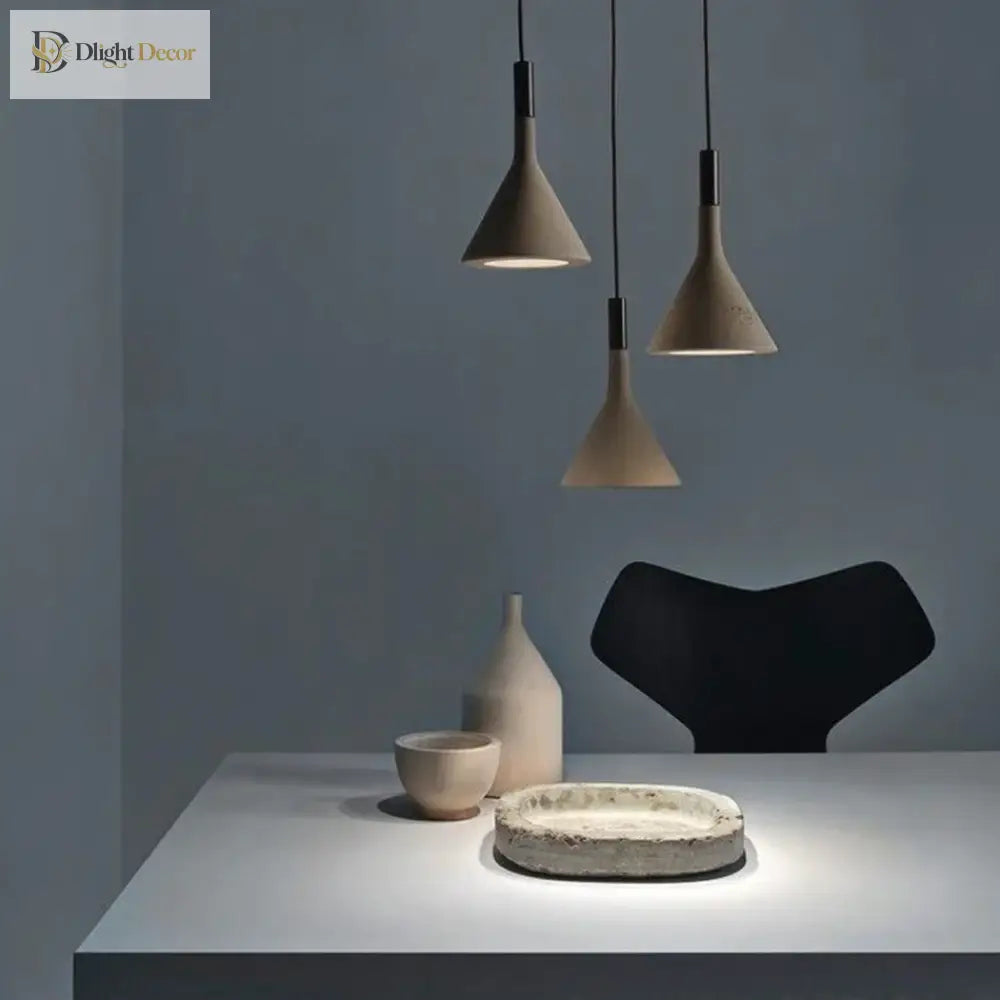 Concrete Pendant Lights - Nordic Modern Led Illumination For Restaurants Bars And More
