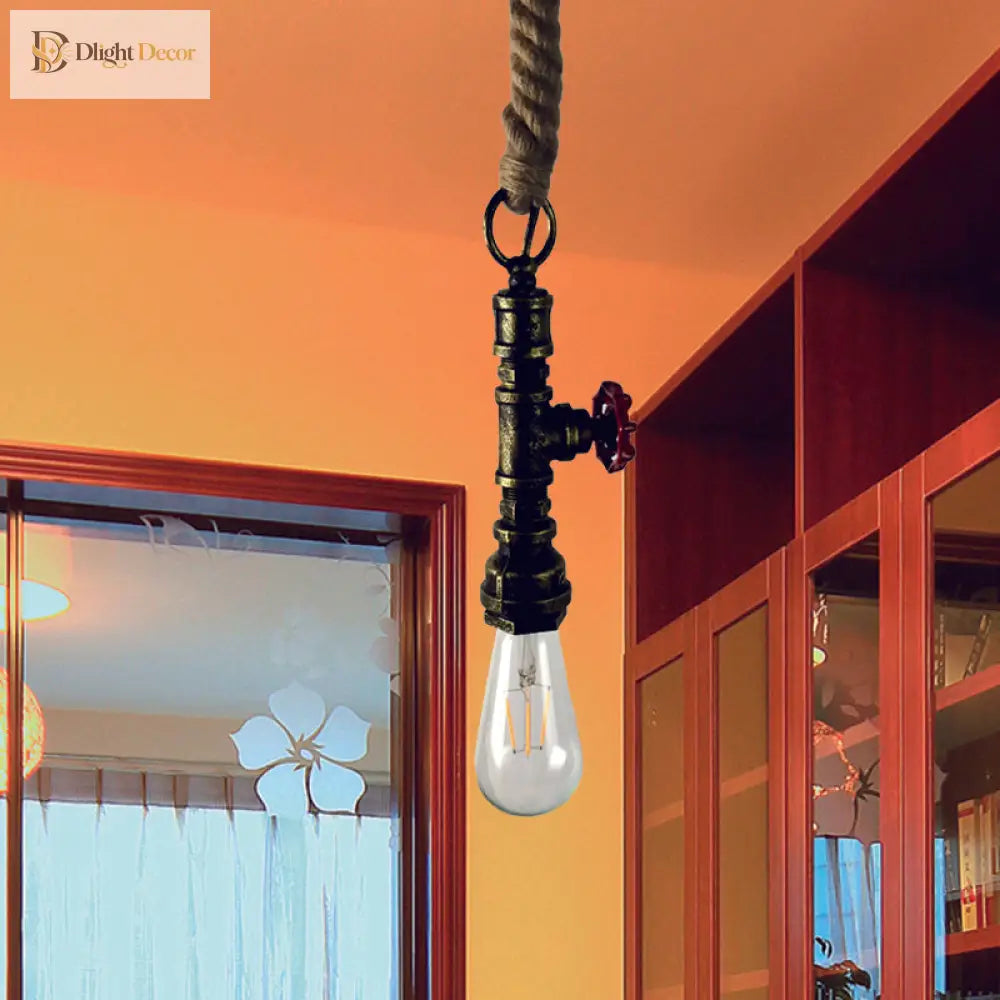 Conrad’s Industrial Pendant: Vintage Charm & Pipe Design