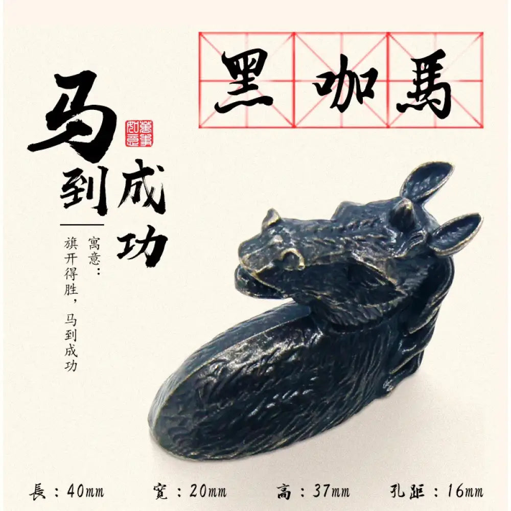 Creative Horse Head Cabinet Knobs Horse handle A Knobs