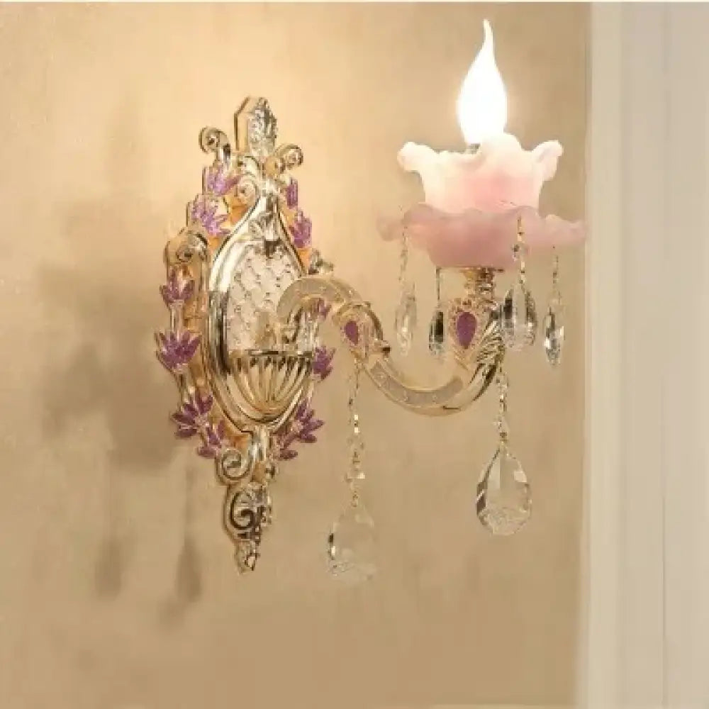 European Crystal Chandelier and Wall Light – style and size option 7