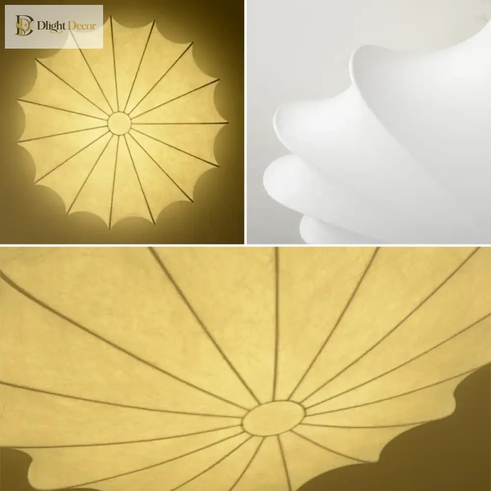 Danish Design Led Ceiling Light - Creative Fabric Chandelier For Elegant Home And Hospitality Decor