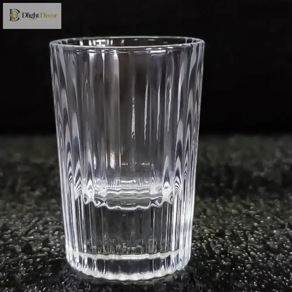 Dlight Decor 12pc Mini Shot Glass Set 20ml Clear Style 20ml / 12pcs Glass