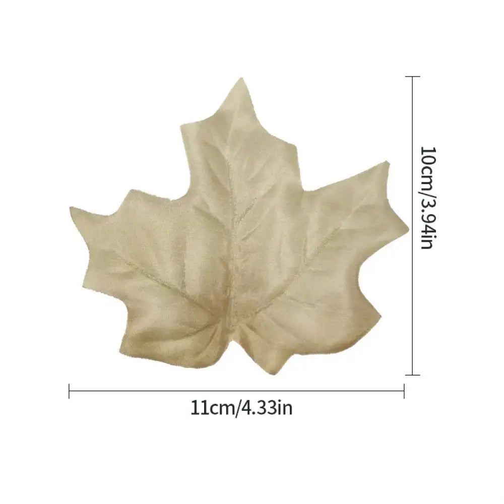 Dlight Decor 12pcs Autumn Maple Leaves for Christmas and Seasonal Decor A1