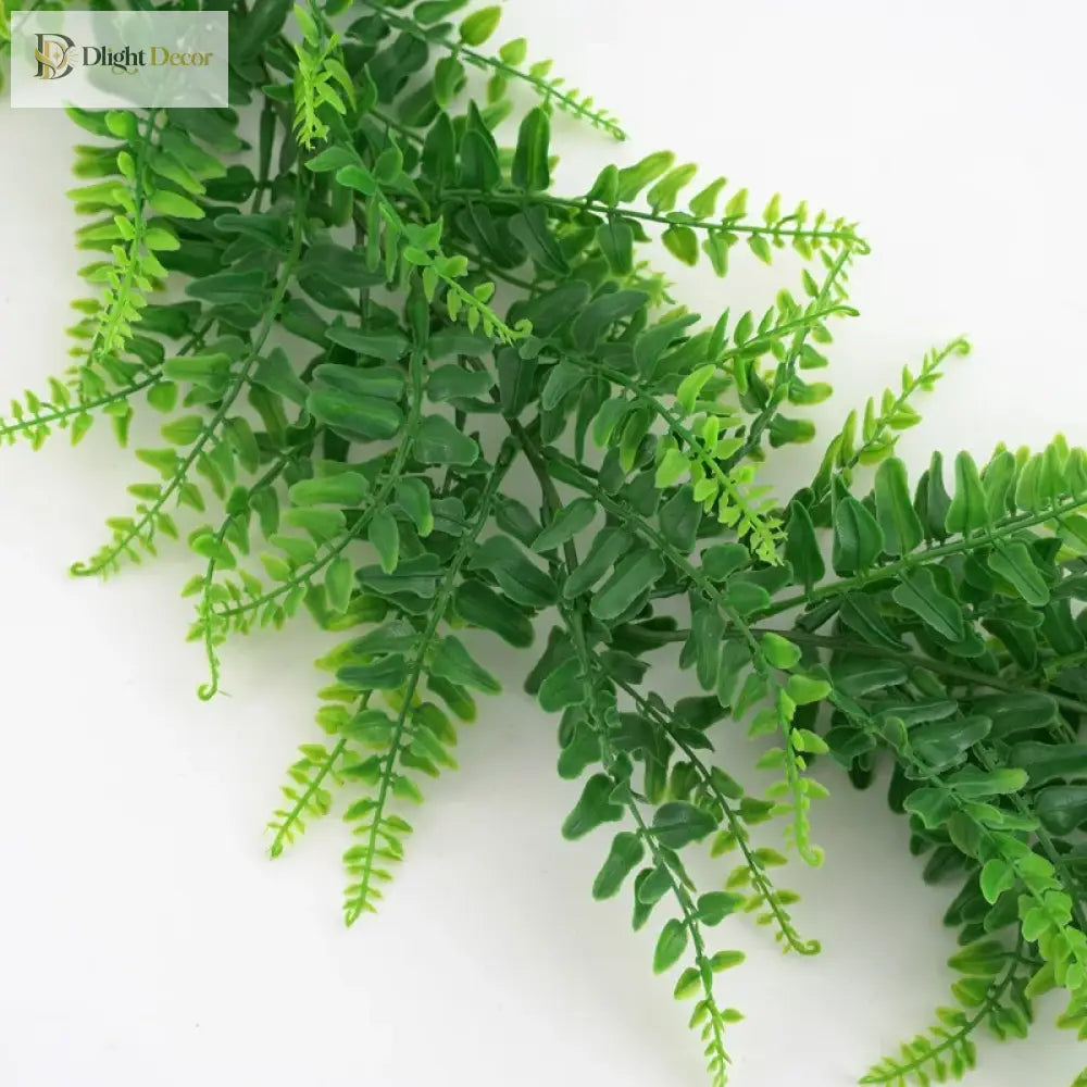 Dlight Decor 175cm Tropical Fern Vine Hanging Plant for Home and Garden Wall Decor