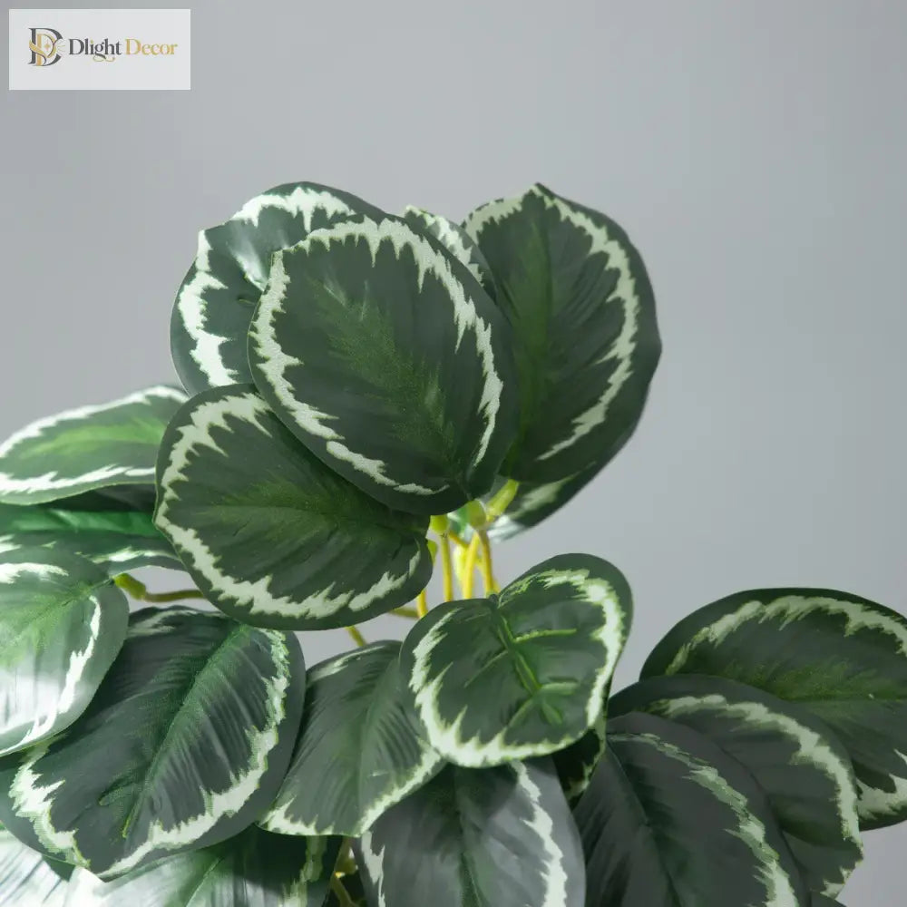 Dlight Decor 25cm Monstera Leaf Vine for Desktop and Holiday Decor