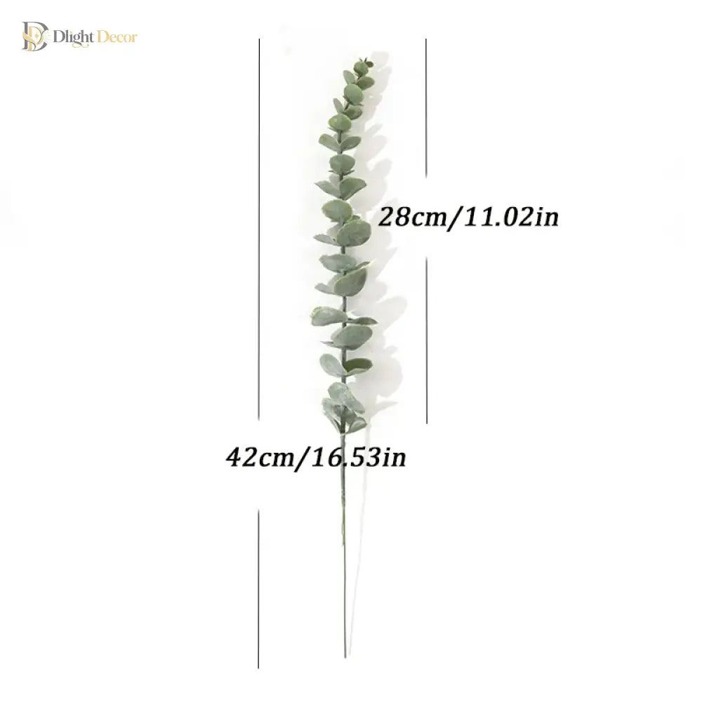 Dlight Decor 42cm Eucalyptus Branches with Money Leaves Set