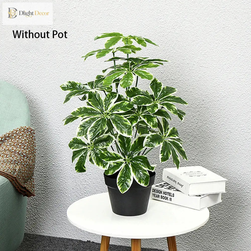 Dlight Decor 65 to 75cm Tropical Monstera Plant with Turtle Leaves