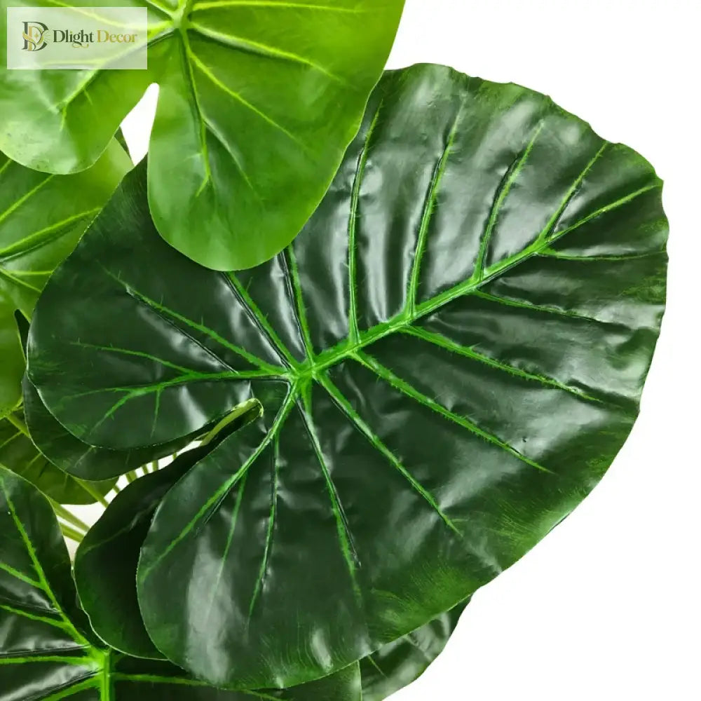Dlight Decor 75cm Monstera Tree Branch with 24 Tropical Leaves
