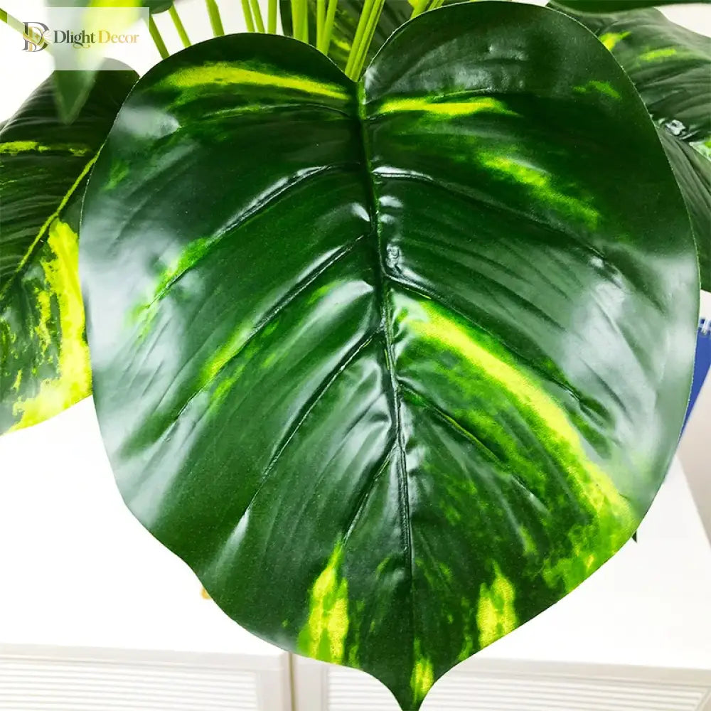 Dlight Decor 75cm Tropical Monstera Plant 24 Leaves