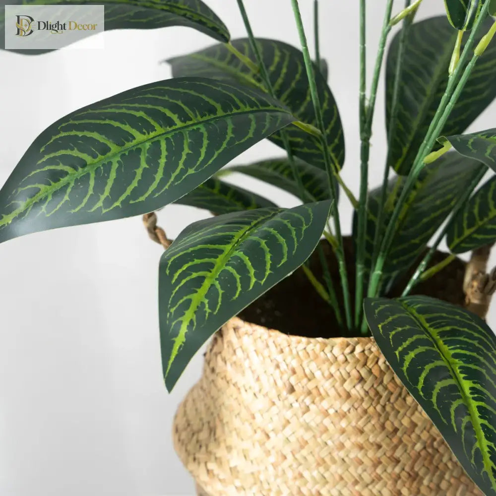 Dlight Decor 76cm Tropical Magnolia Palm Branch with 26 Leaves