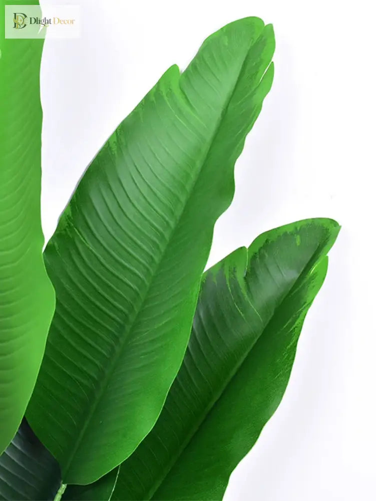 Dlight Decor 78cm Tall Tropical Monstera Plant with Banana Leaves