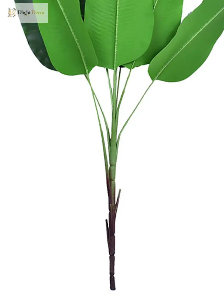 Dlight Decor 78cm Tall Tropical Monstera Plant with Banana Leaves