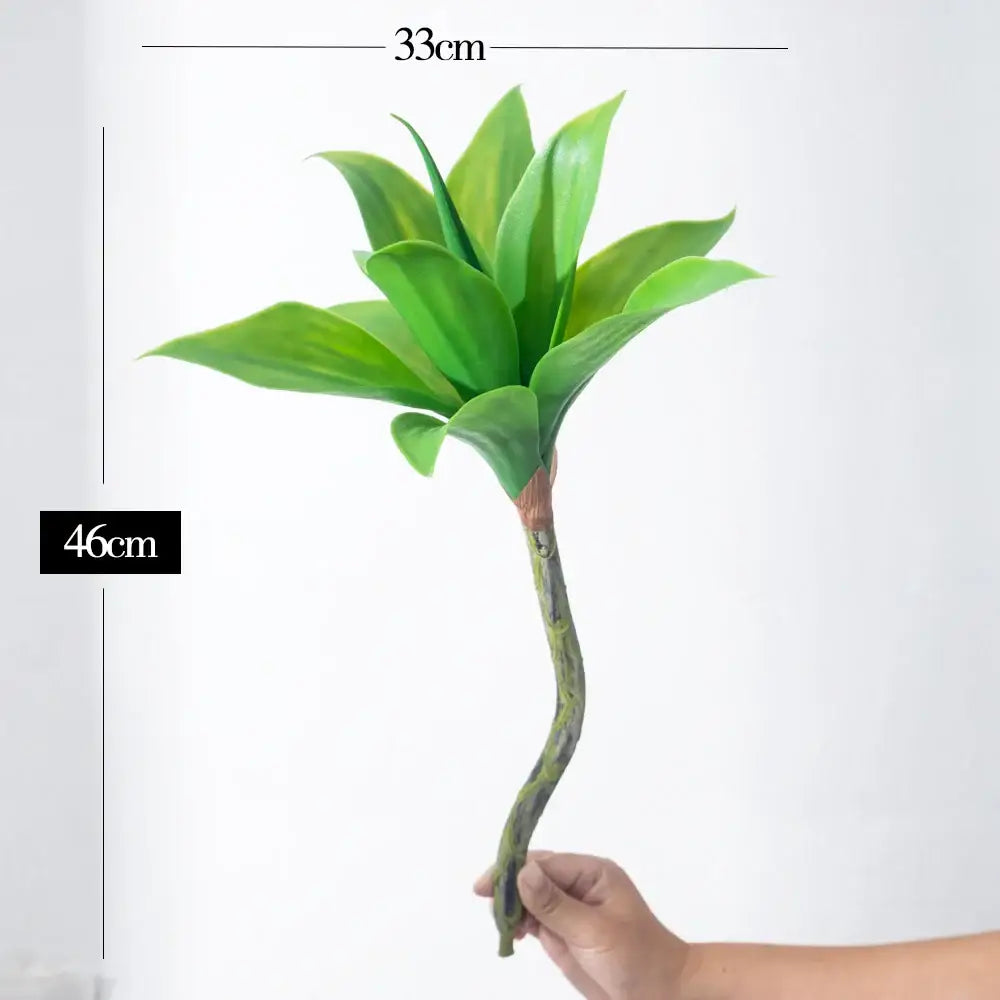 Dlight Decor Agave Succulent Plant for Home and Balcony Display 46cm