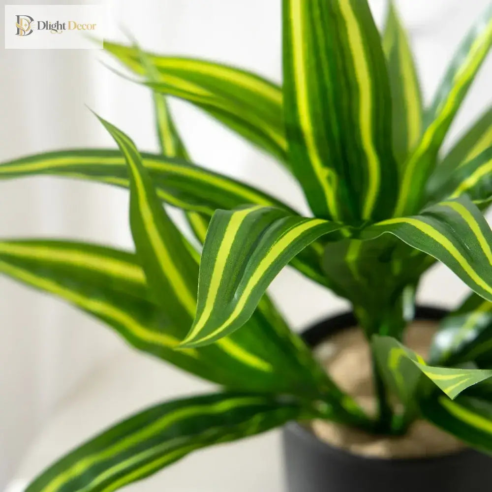 Dlight Decor Aloe Leaf Plant for Fresh Indoor Outdoor Style