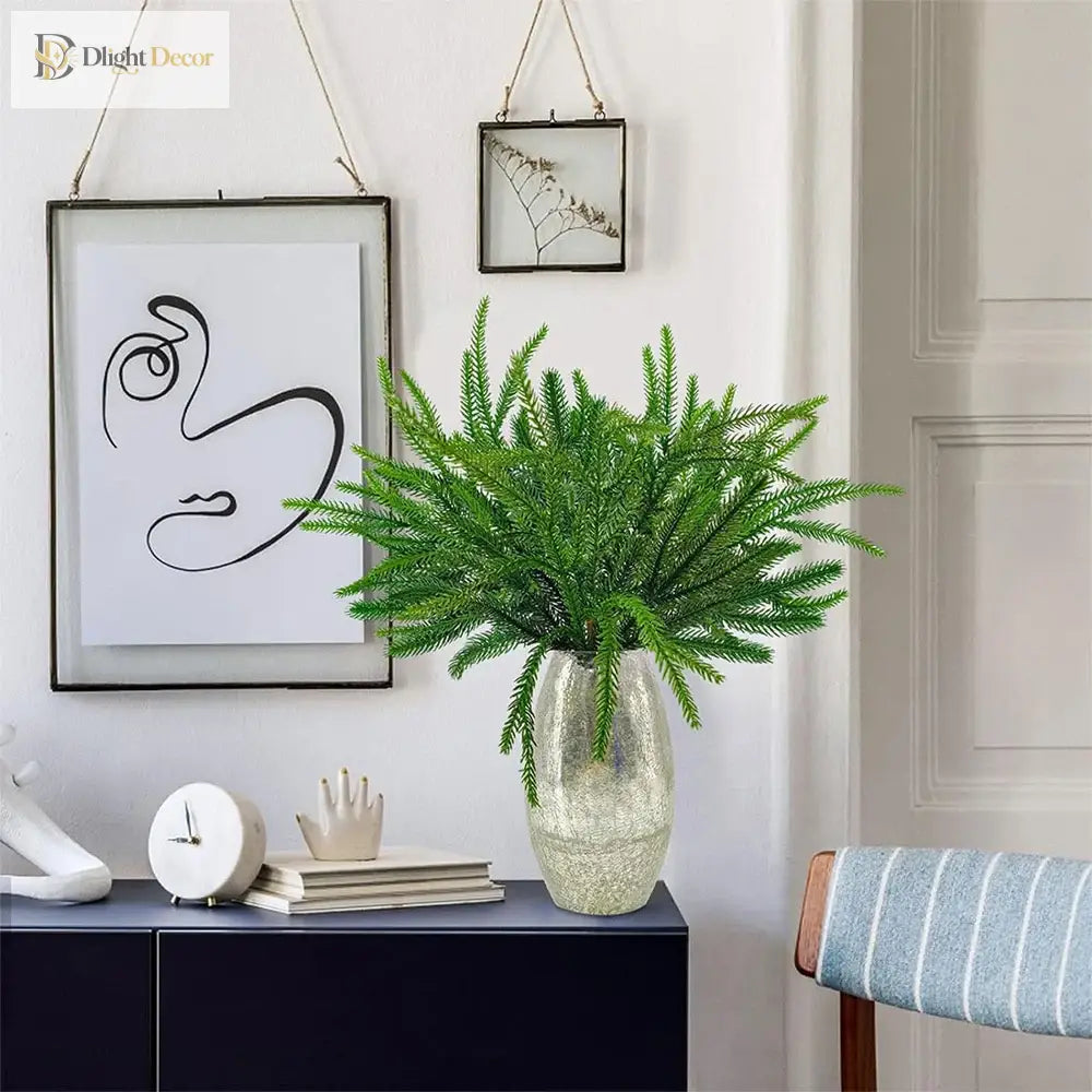 Dlight Decor Artificial Pine Branch 45 or 65cm Green Needles