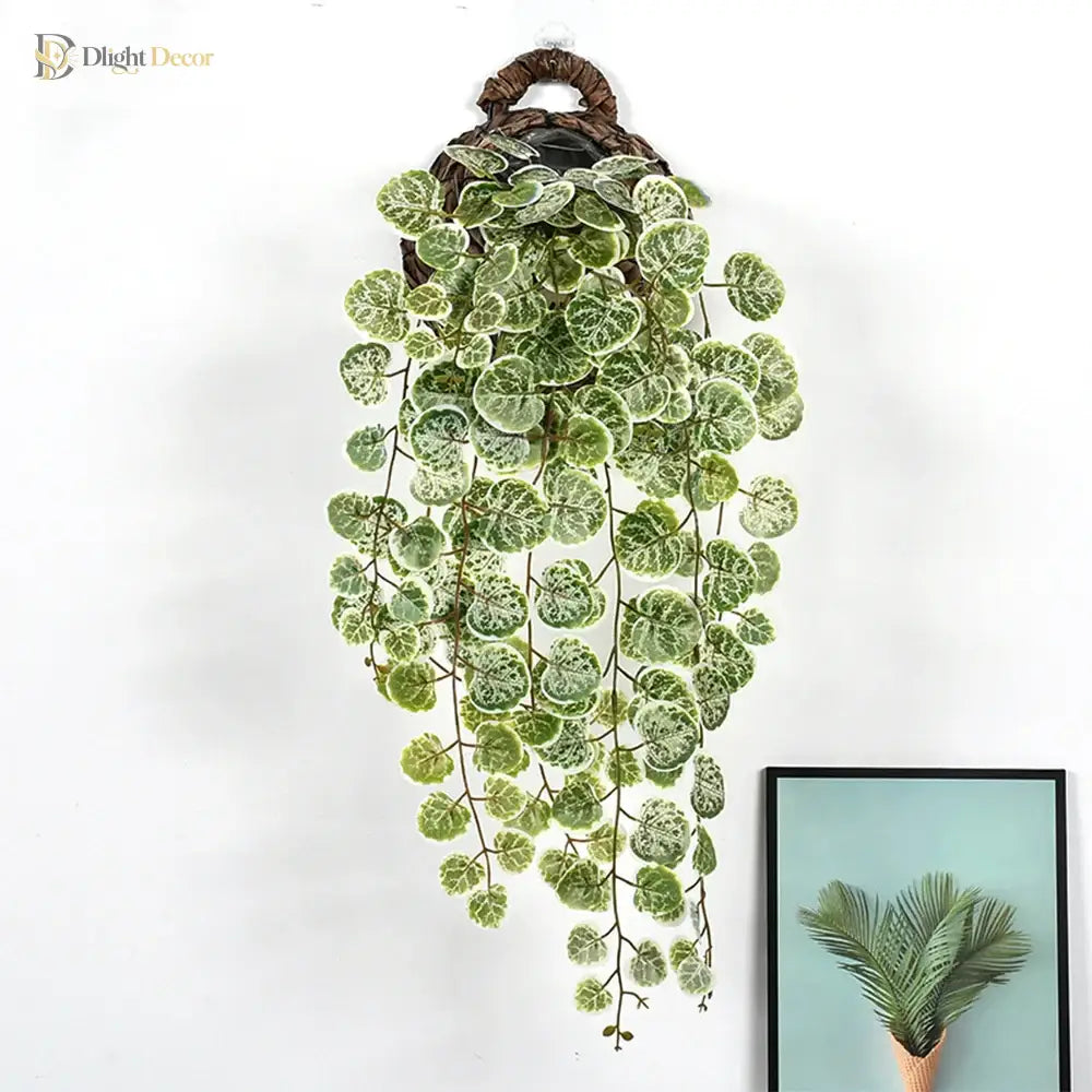 Dlight Decor Eucalyptus Begonia Vines for Hanging Garden and Wall Decor