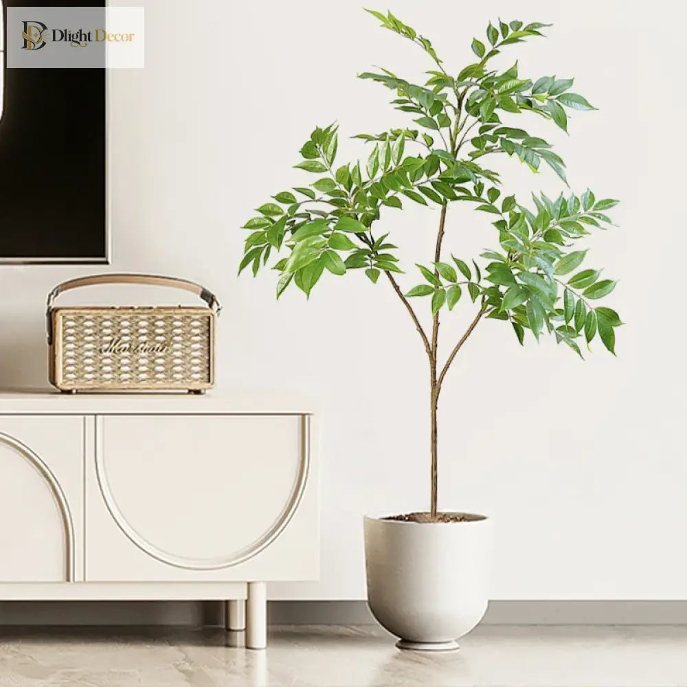 Dlight Decor Ficus Tree for Lush Indoor Outdoor Styling