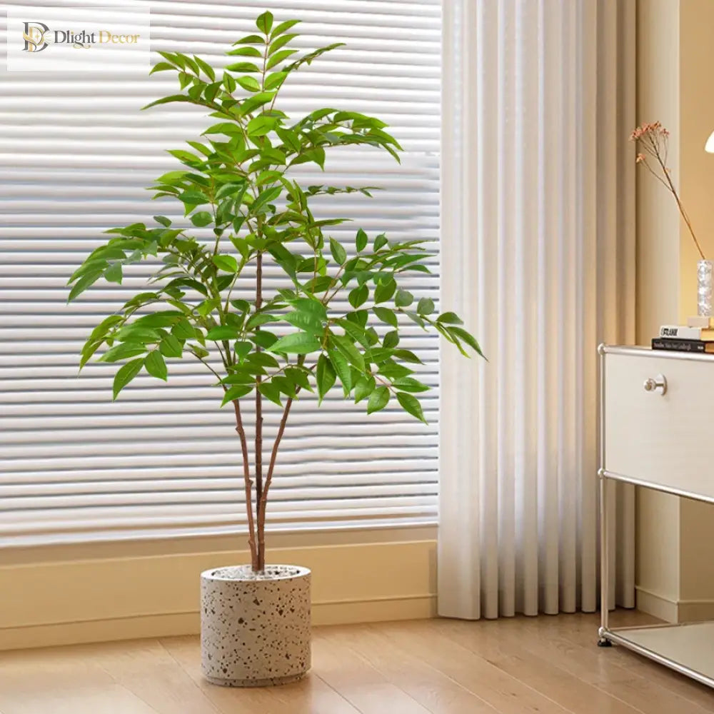 Dlight Decor Ficus Tree for Lush Indoor Outdoor Styling
