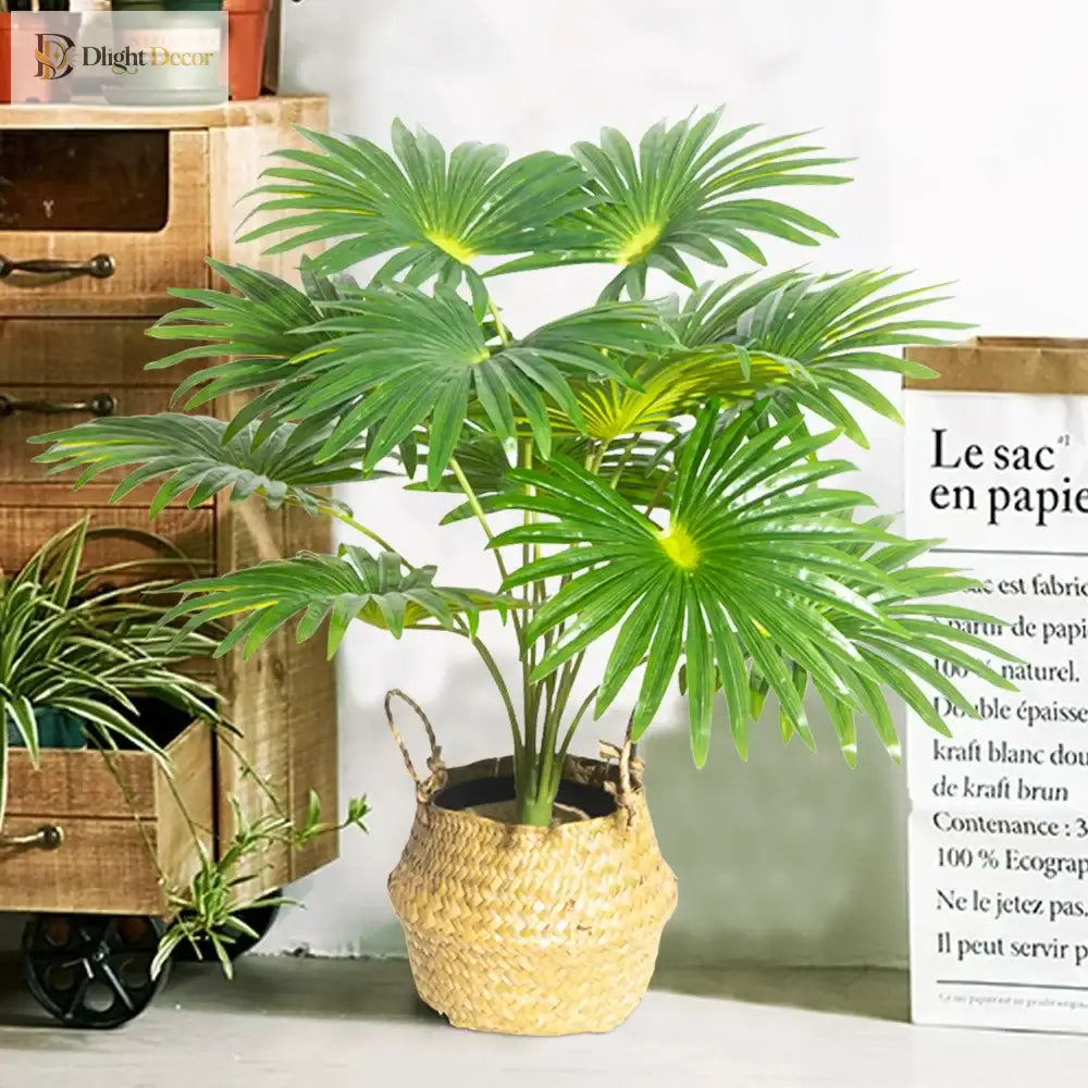 Dlight Decor Large Palm Tree 55 to 95cm Tropical Plant