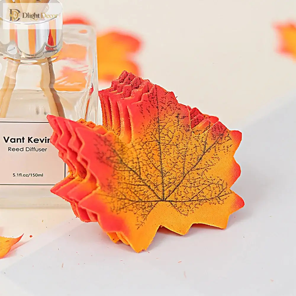 Dlight Decor Maple Leaves Set for Autumn Wall and Table Decor