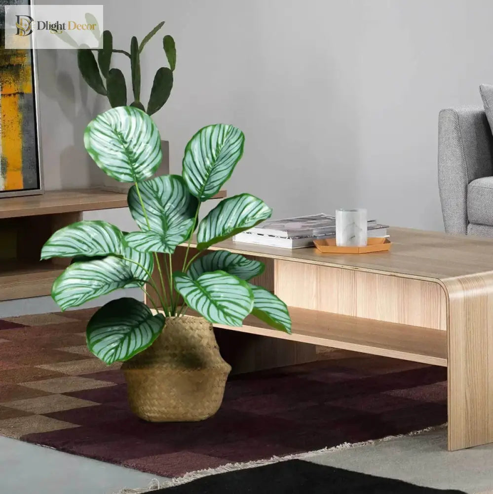 Dlight Decor Monstera Palm Branch for Tropical Home Styling A