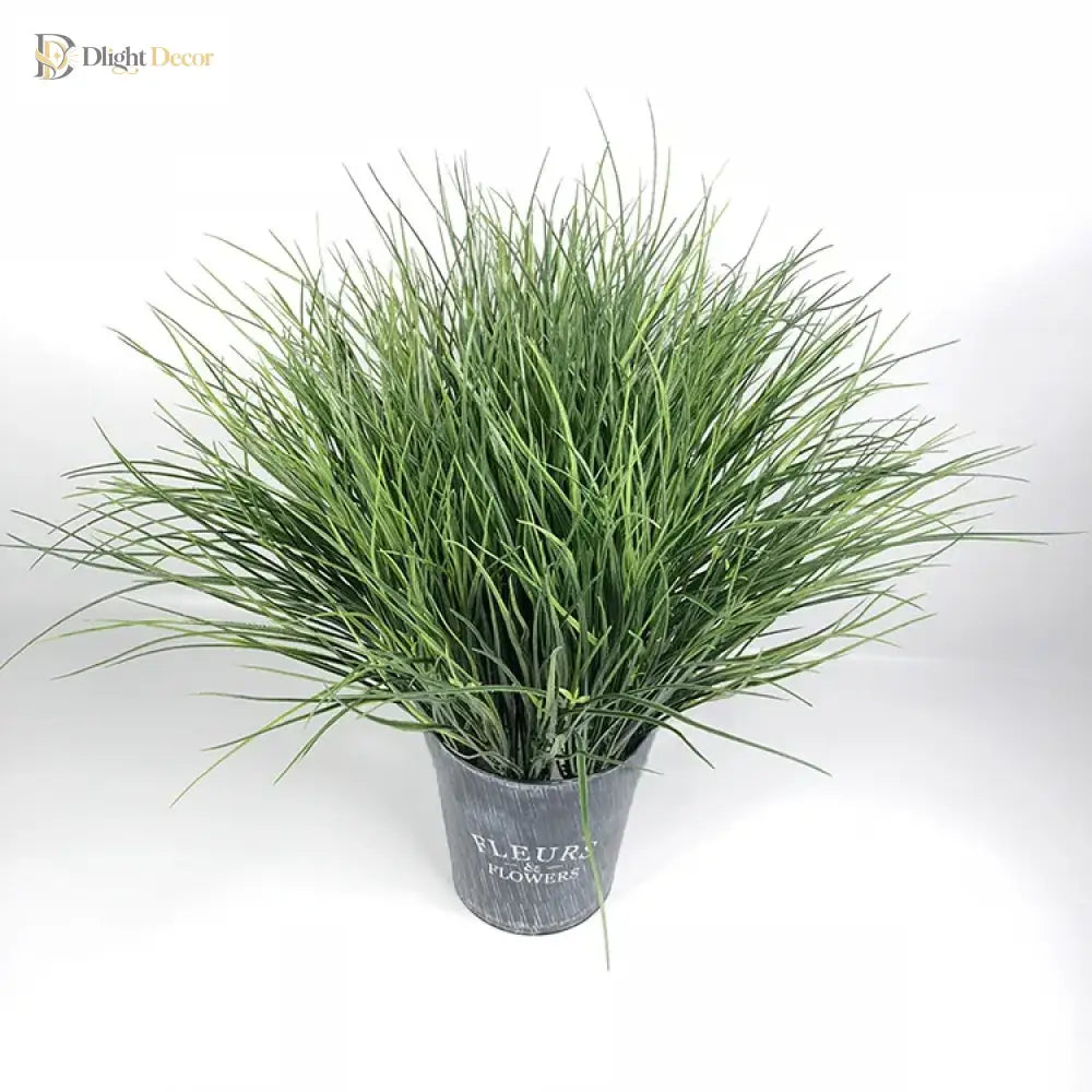Dlight Decor Onion Grass Bunch for Natural Green Wall and Home Decor