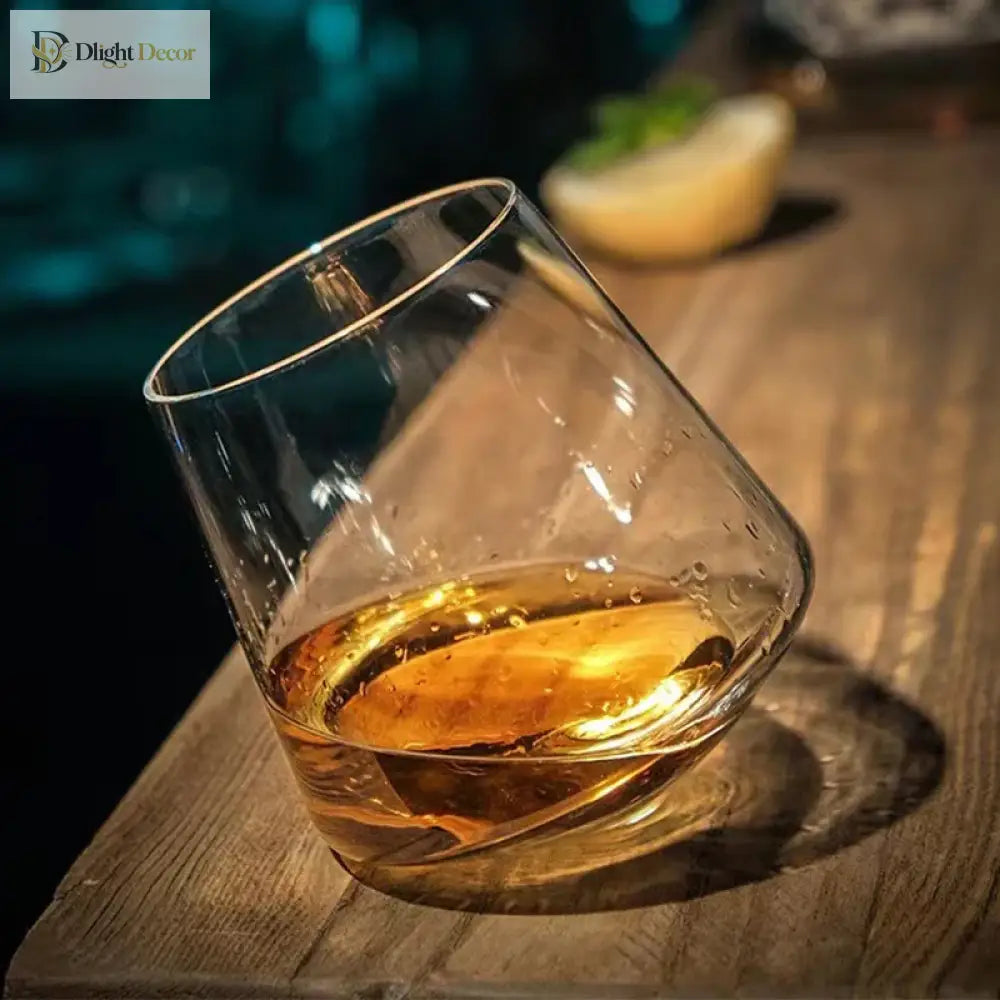 Dlight Decor Revolving Whiskey Glass 530ml Luxury Mug 1pcs / 530ml Cocktail Glasses