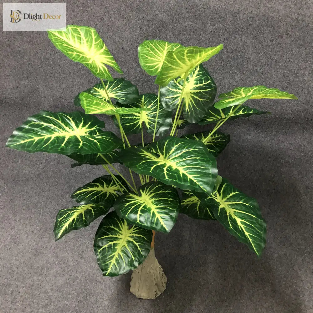 Dlight Decor White Monstera Palm for Bold Floor Styling