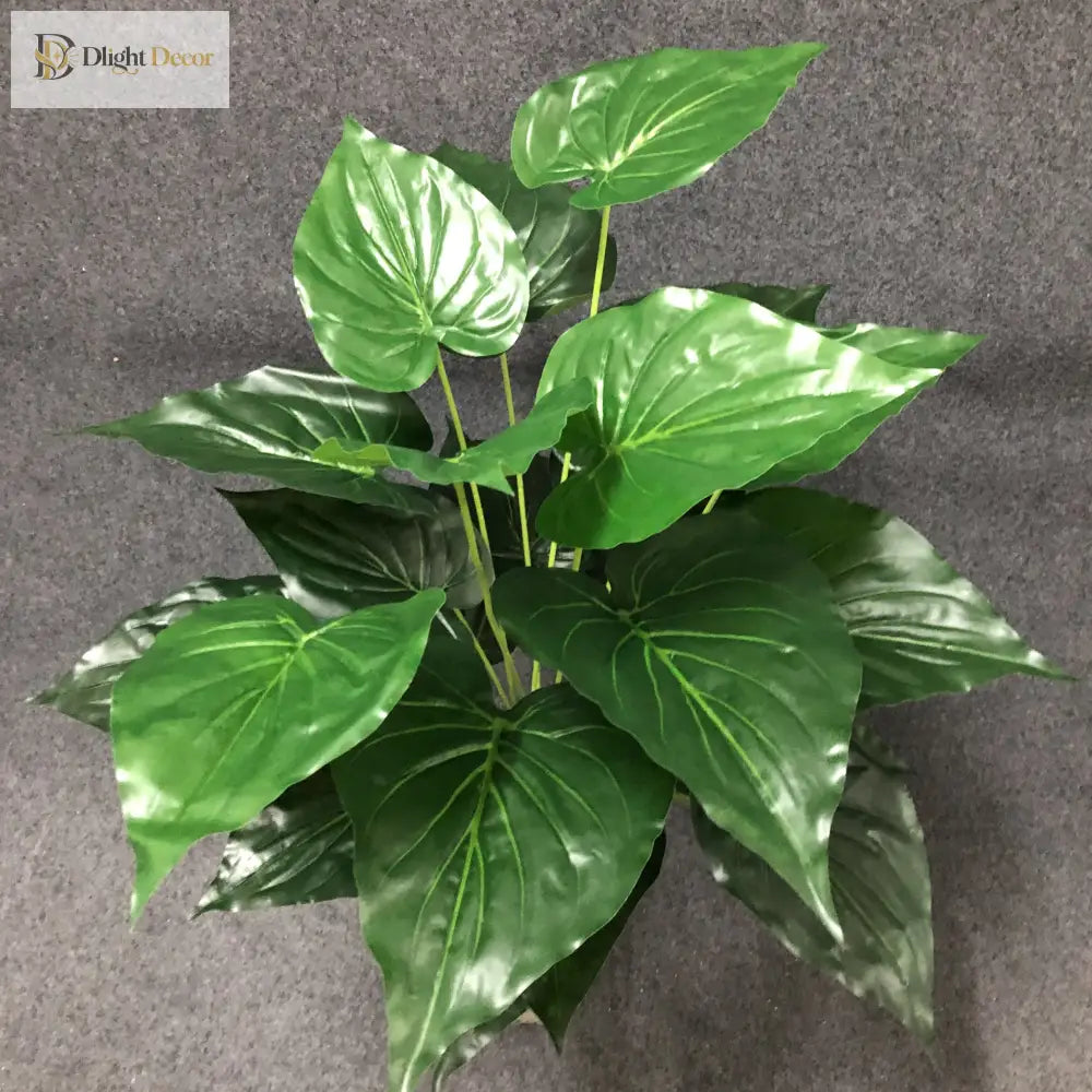 Dlight Decor White Monstera Palm for Bold Floor Styling