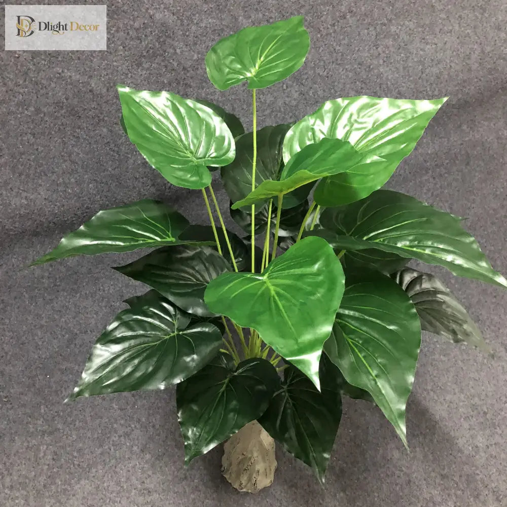 Dlight Decor White Monstera Palm for Bold Floor Styling