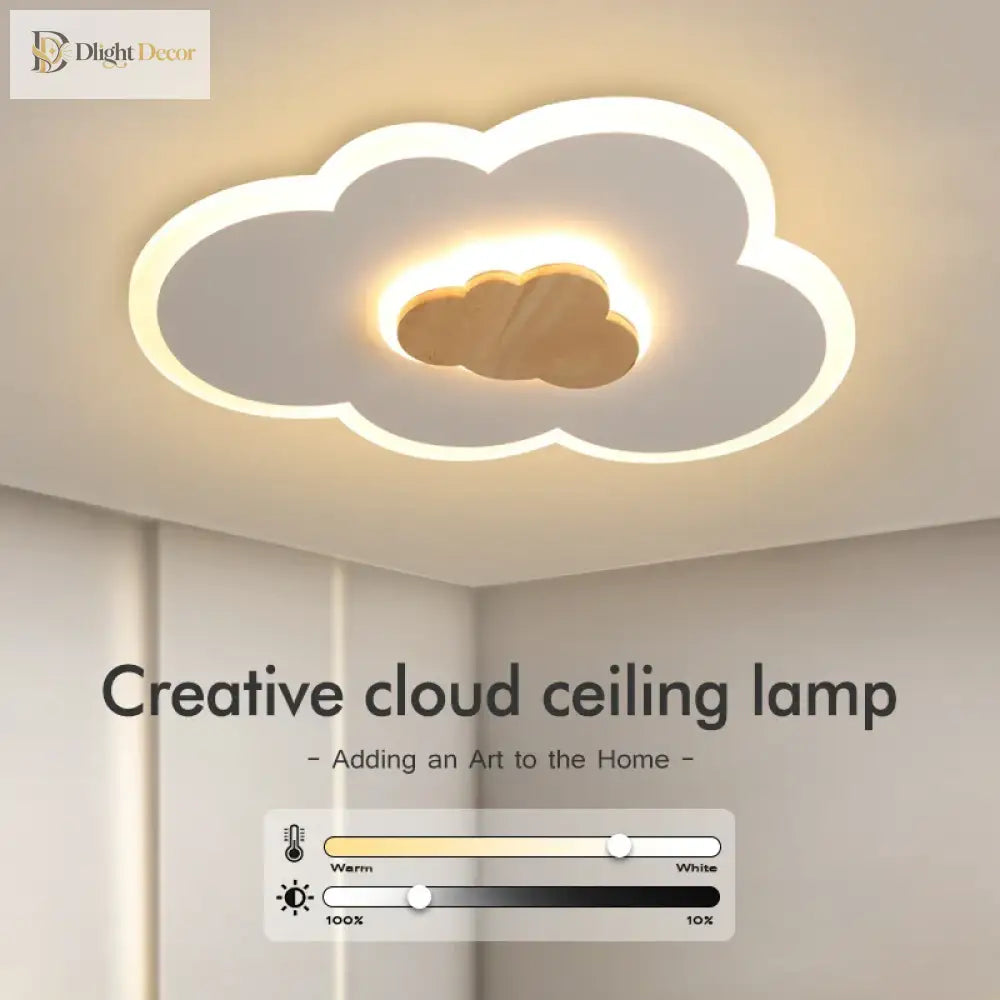 Dreamy Cloud Led Ceiling Lamp - Creative Lighting For Children’s Rooms Ceiling Light