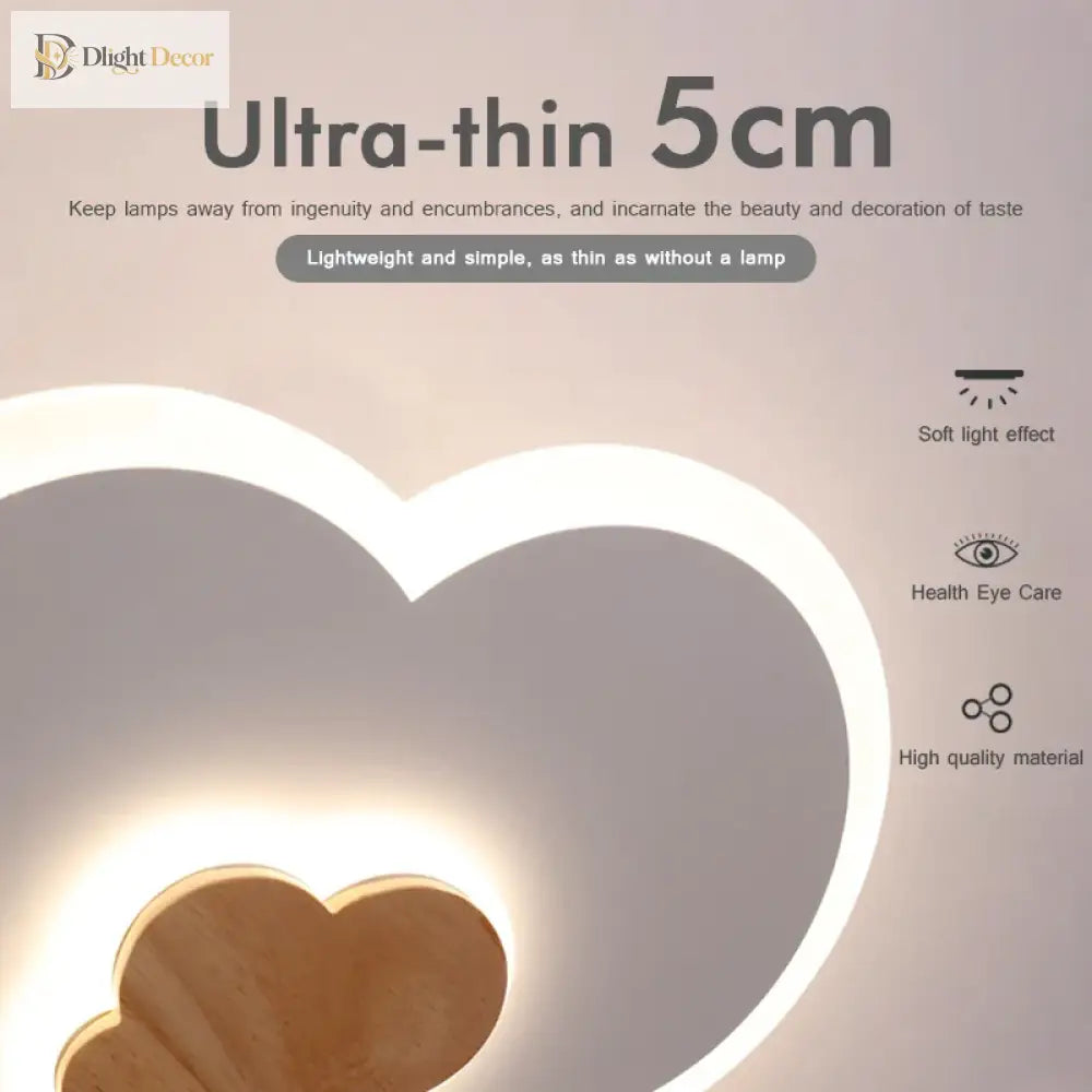 Dreamy Cloud Led Ceiling Lamp - Creative Lighting For Children’s Rooms Ceiling Light