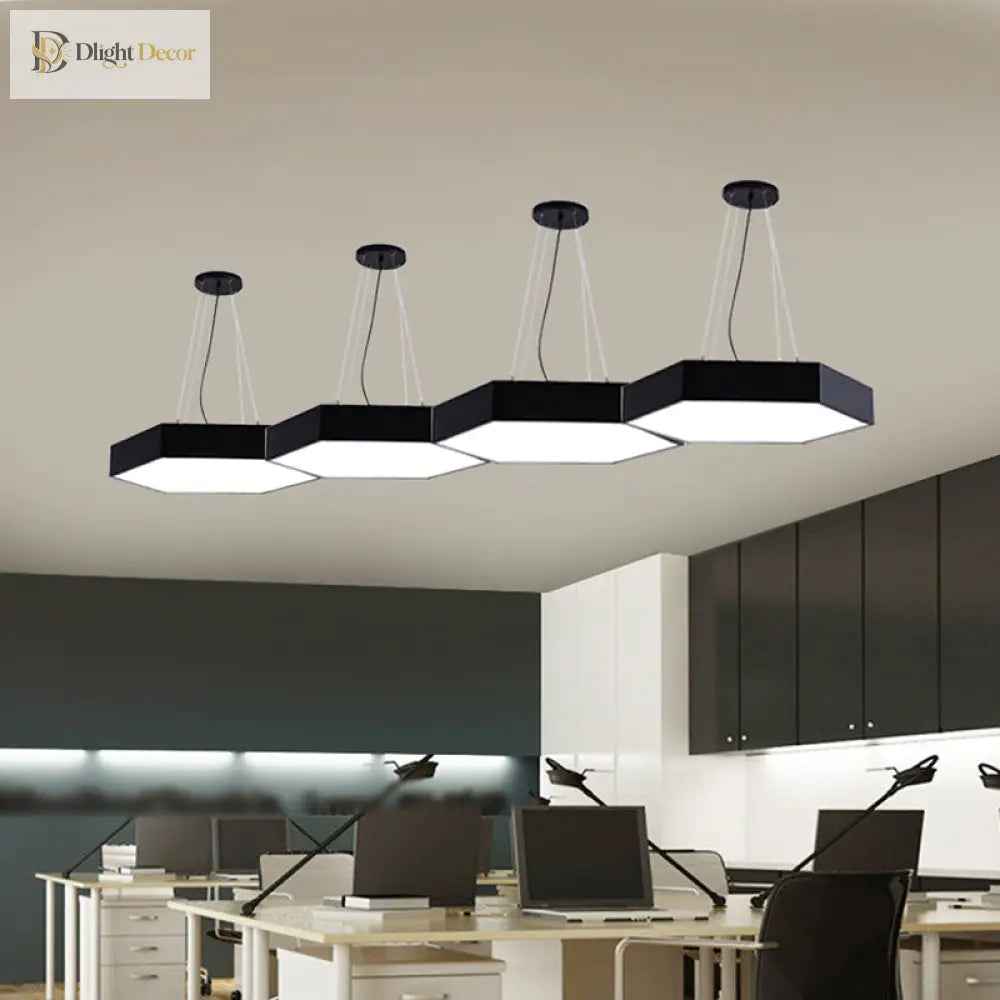 Eclipse’s Honeycomb Symphony: Modern Elegance Meets Luminous Charm Ceiling Light Fixtures