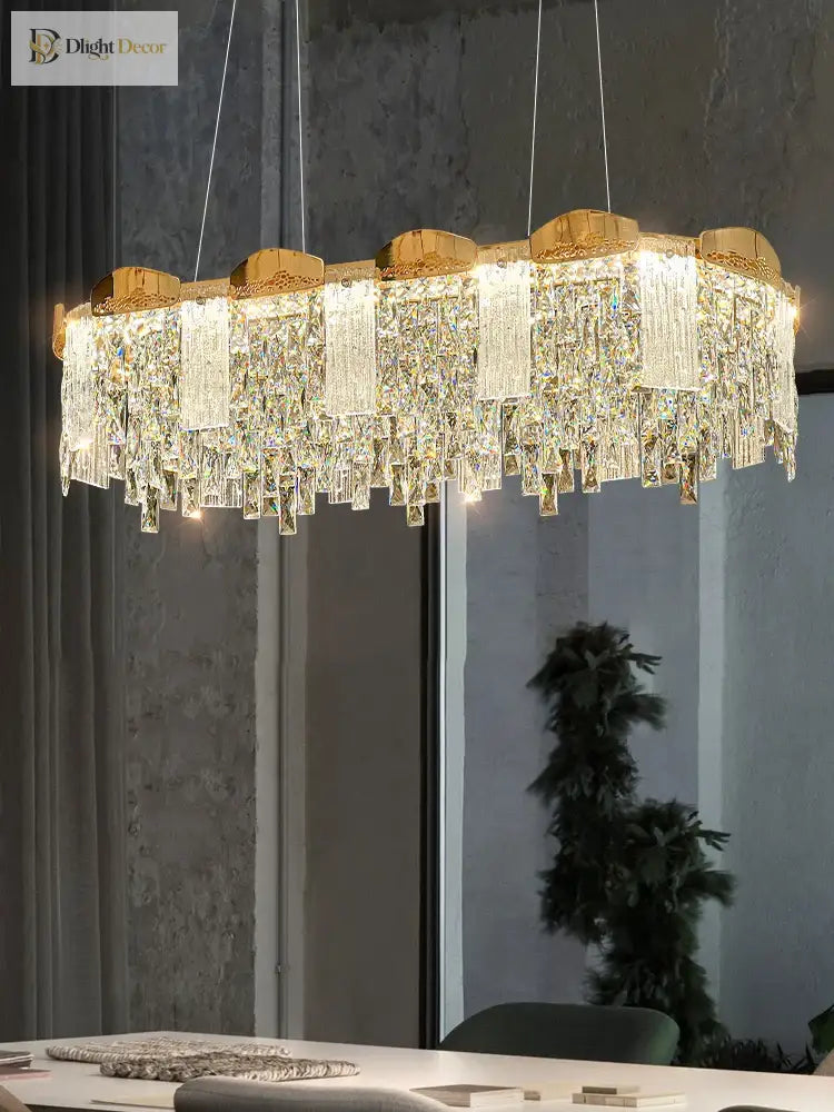 Elegant Modern Circular Crystal Chandeliers - Adding Light Luxury And Creativity To Your Living