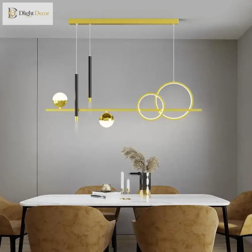 Elegant Restaurant Pendant Lamp - Modern Nordic Design For Dining Tables And Bars Lights
