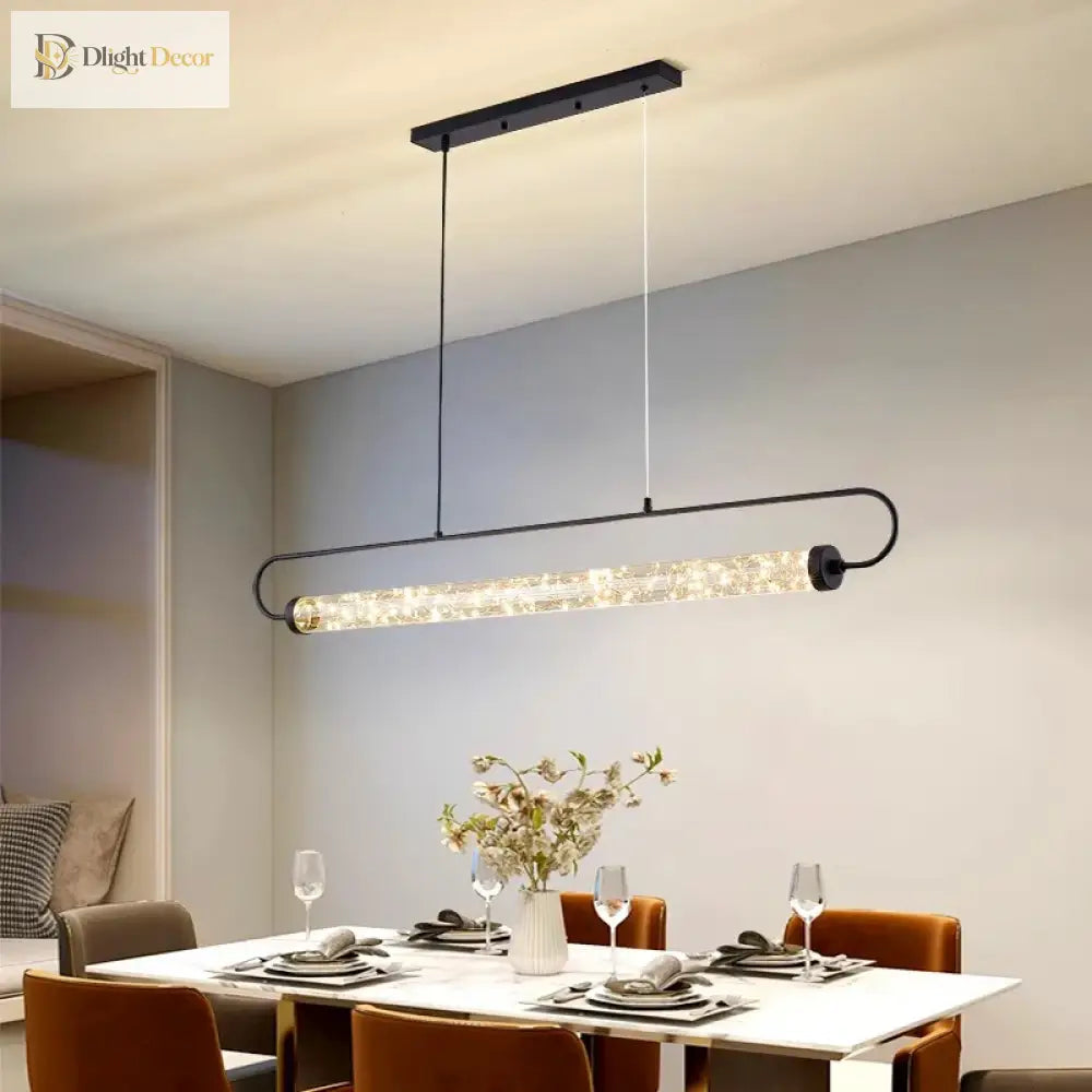 Elegant Chandelier For Dining Room - Stylish Pendant Lighting Fixture Indoor Decor Lights