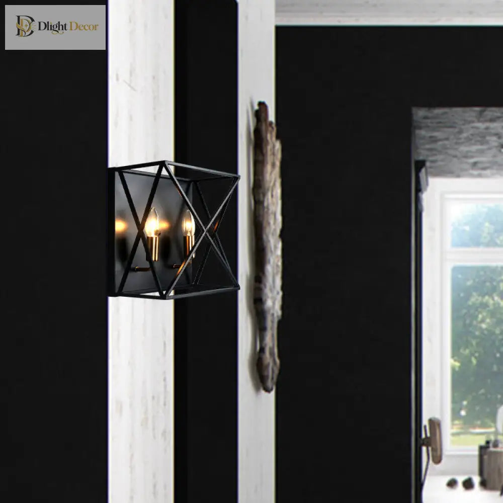 Embrace Rustic Charm With The Farmhouse Style Metal Sconce Light Fixture